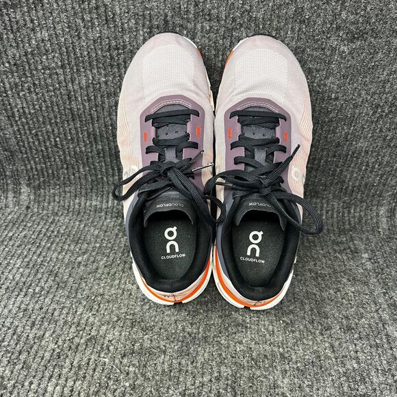 On Cloud Cloudflow 4 Quartz Flame Purple Red Running Shoes Women’s Size 8 - Picture 7 of 8